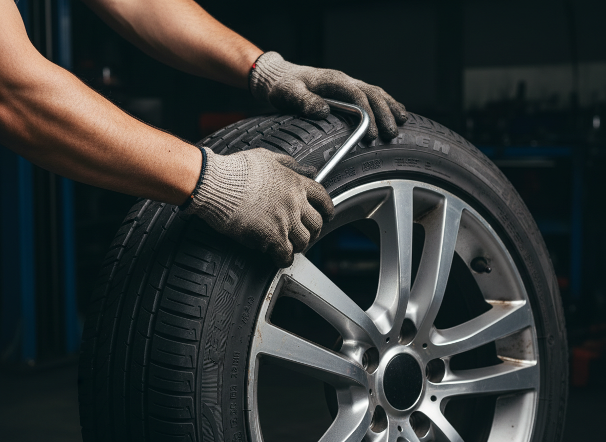 M&A Unique Performance tire service bay